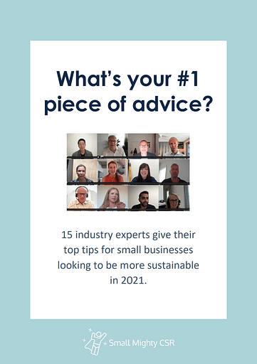Document cover of #1 piece of advice ebook