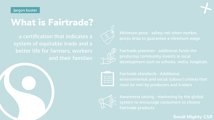 What is Fairtrade infographic